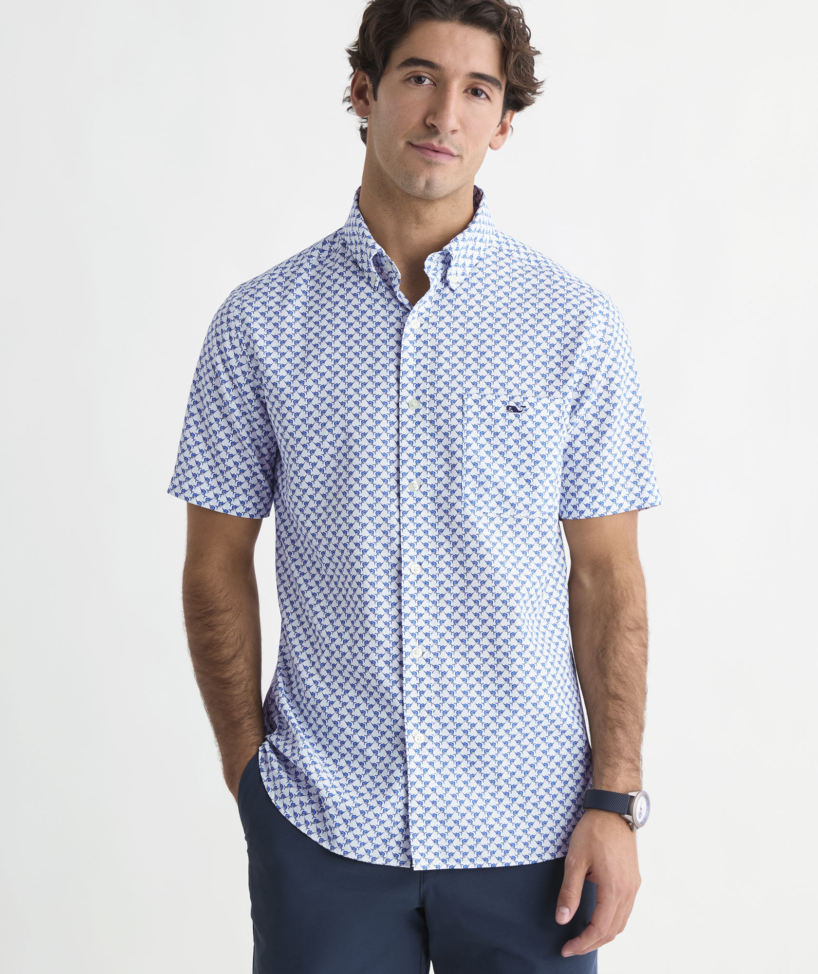 short sleeve button down